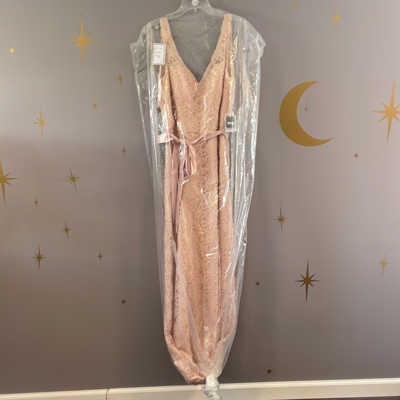 Lace Bridesmaid Dress - Picture 7 of 7